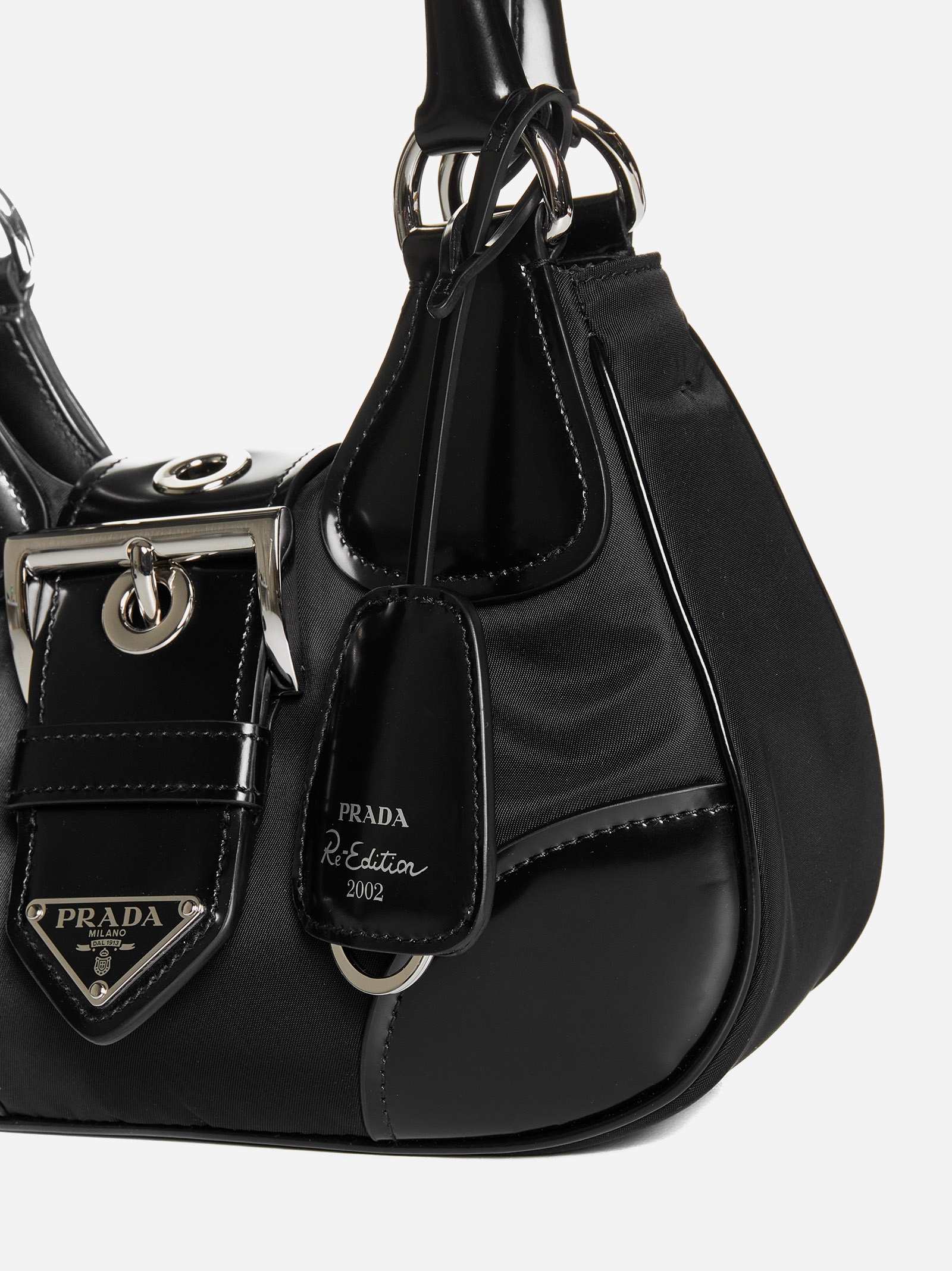 Prada Re-Edition 2002 Re-Nylon and leather bag