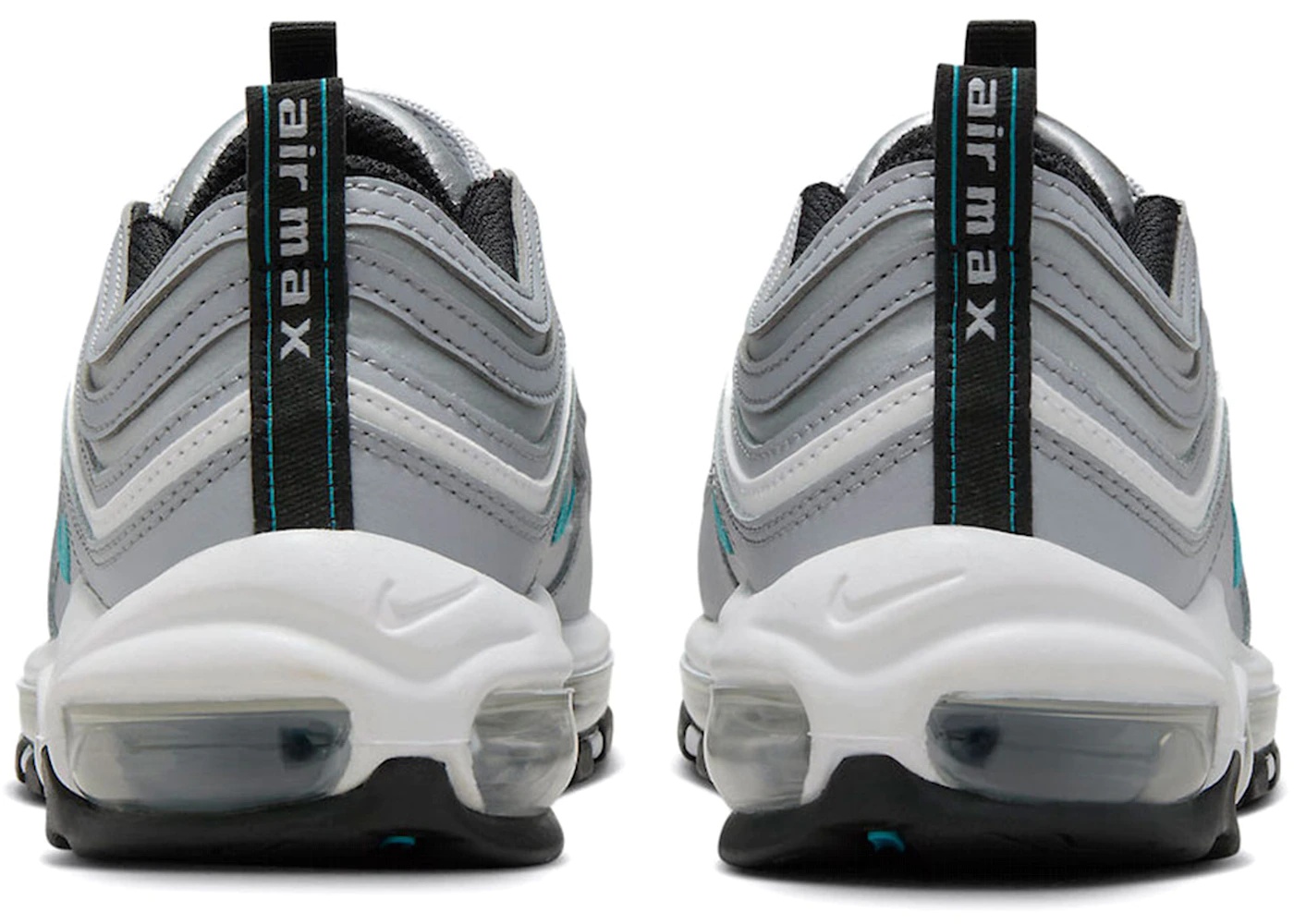 Nike Air Max 97 SE Wolf Grey Teal Nebula (Women's) - 4