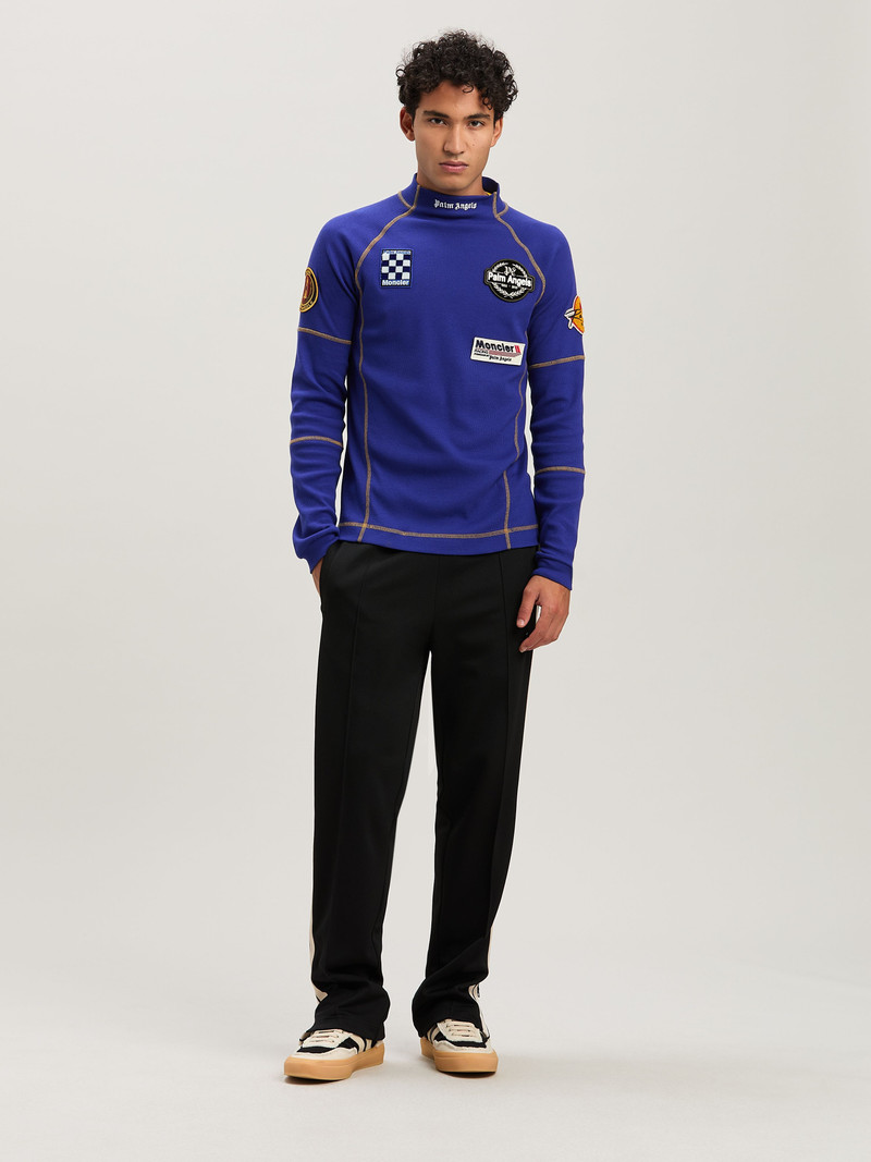 Moncler PAxMoncler long sleeves Racing T-shirt outlook