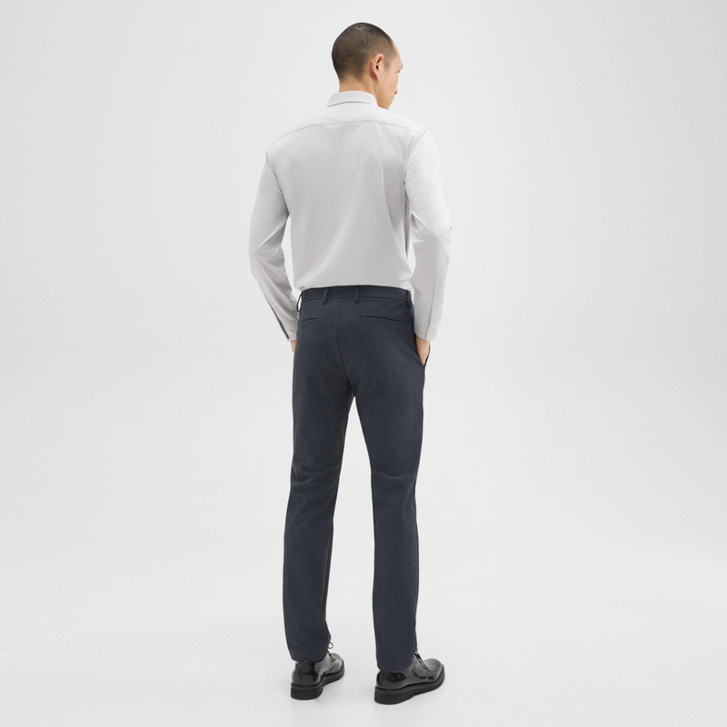 Theory Zaine Pant in Herringbone Precision Ponte outlook