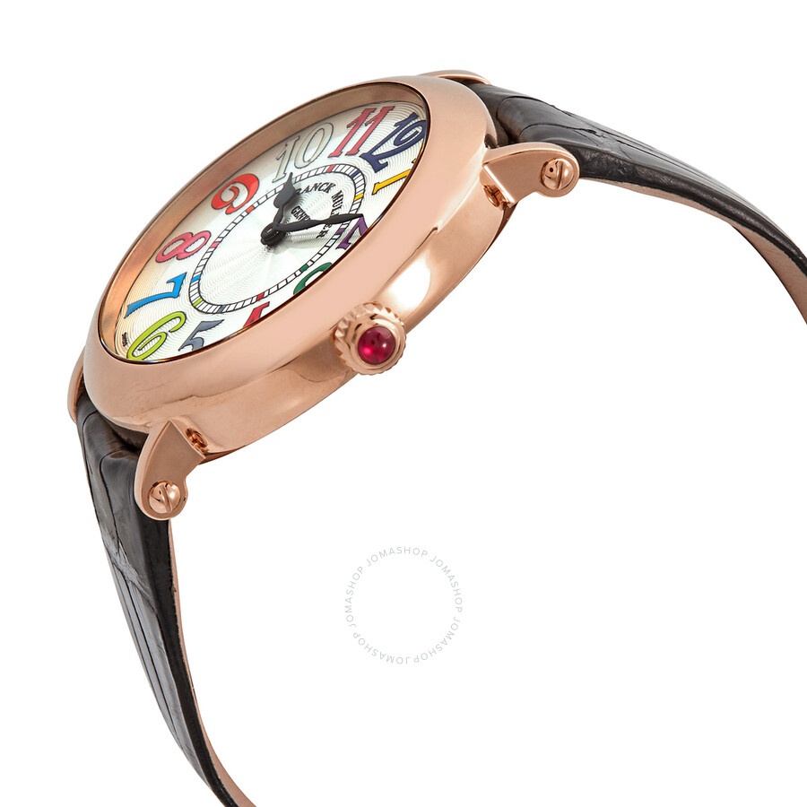 Franck Muller Round Quartz Silver Dial Ladies Watch 8038QZCOLV5NSIL - 2