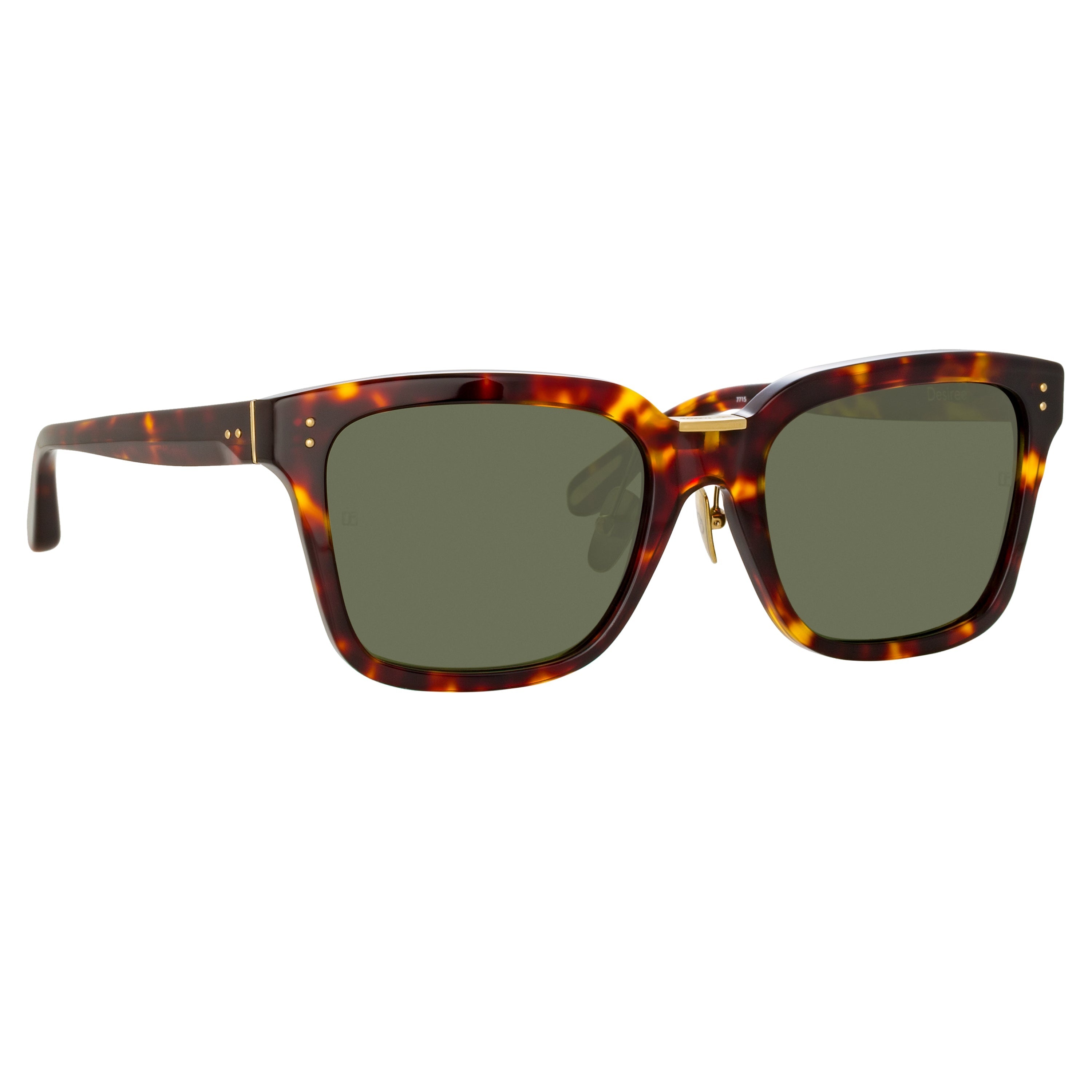 DESIREE D-FRAME SUNGLASSES IN TORTOISESHELL - 2