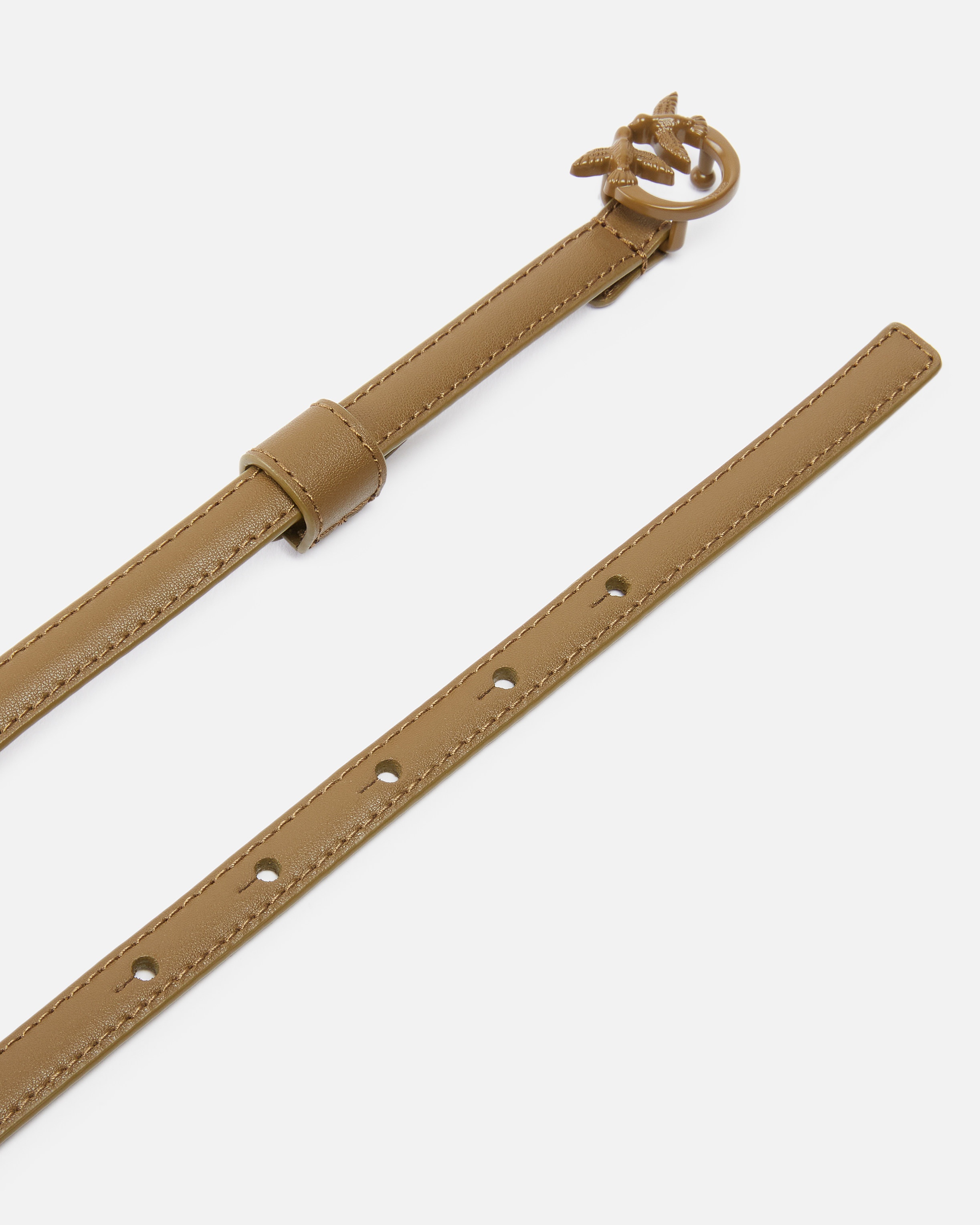 SUPER-THIN COLOUR-BLOCK LOVE BIRDS BELT 1CM - 3