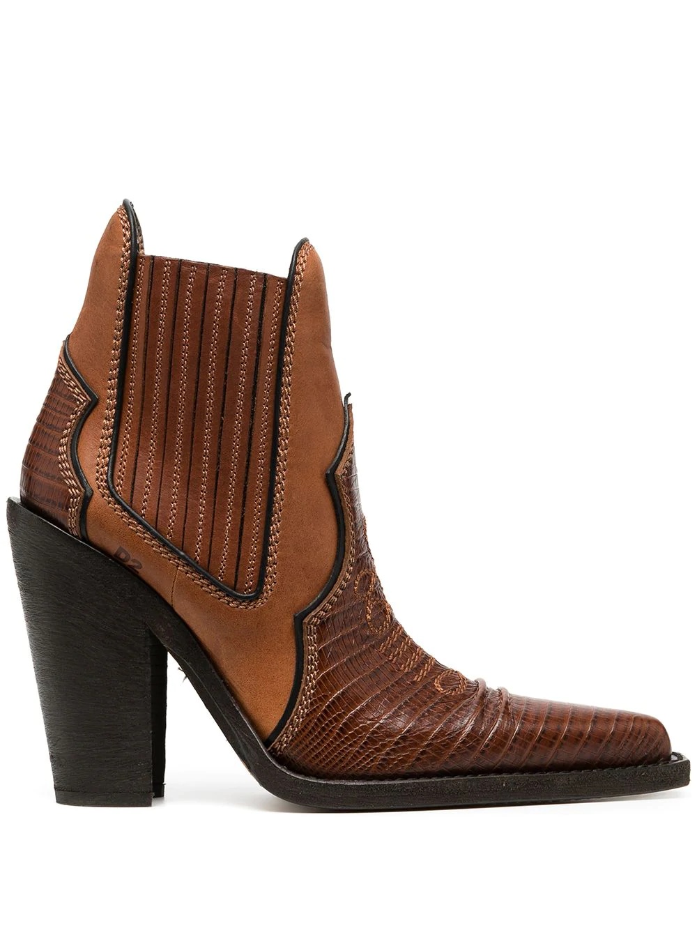 120mm Western-style boots - 1