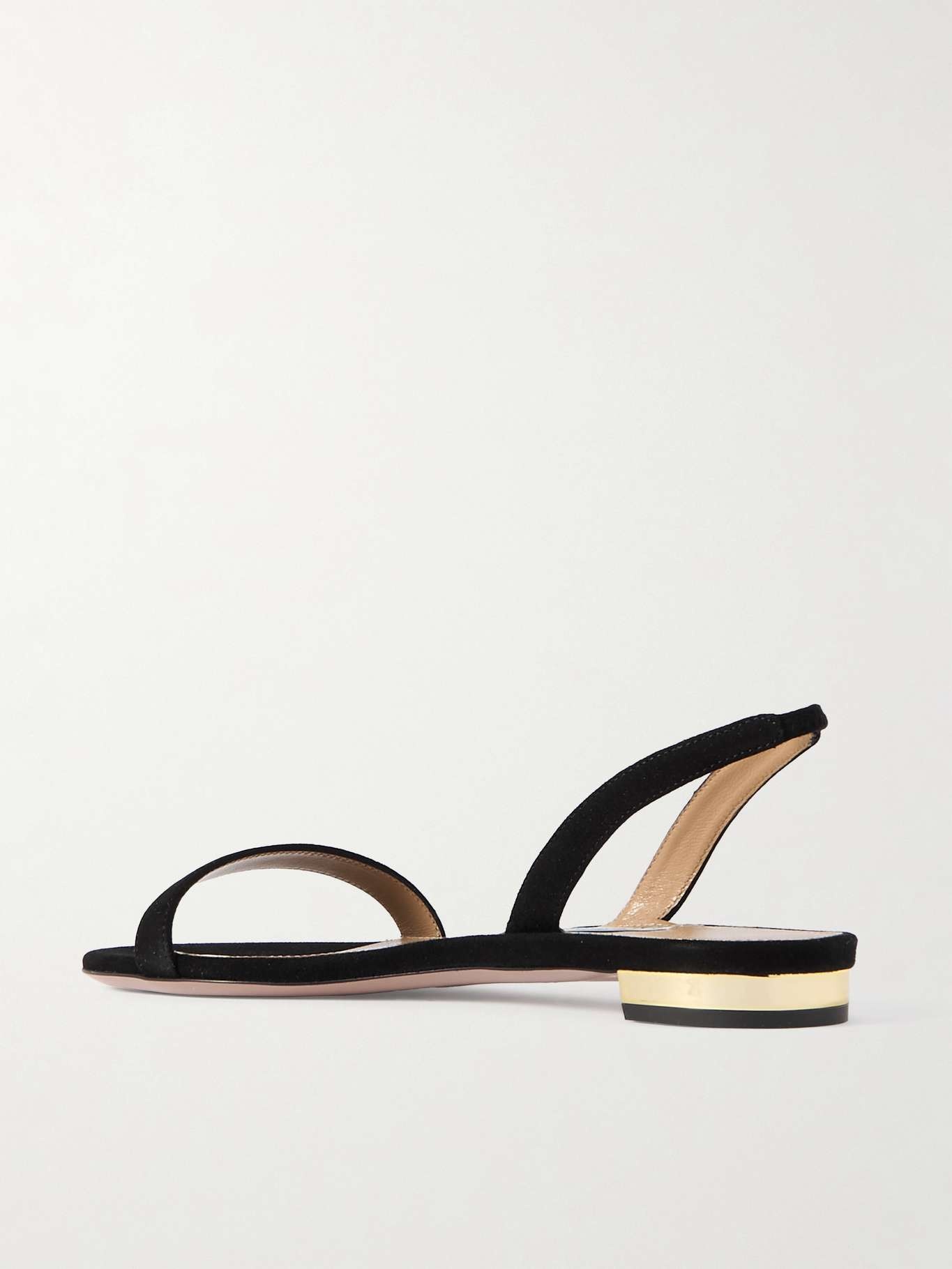 So Nude suede slingback sandals - 3