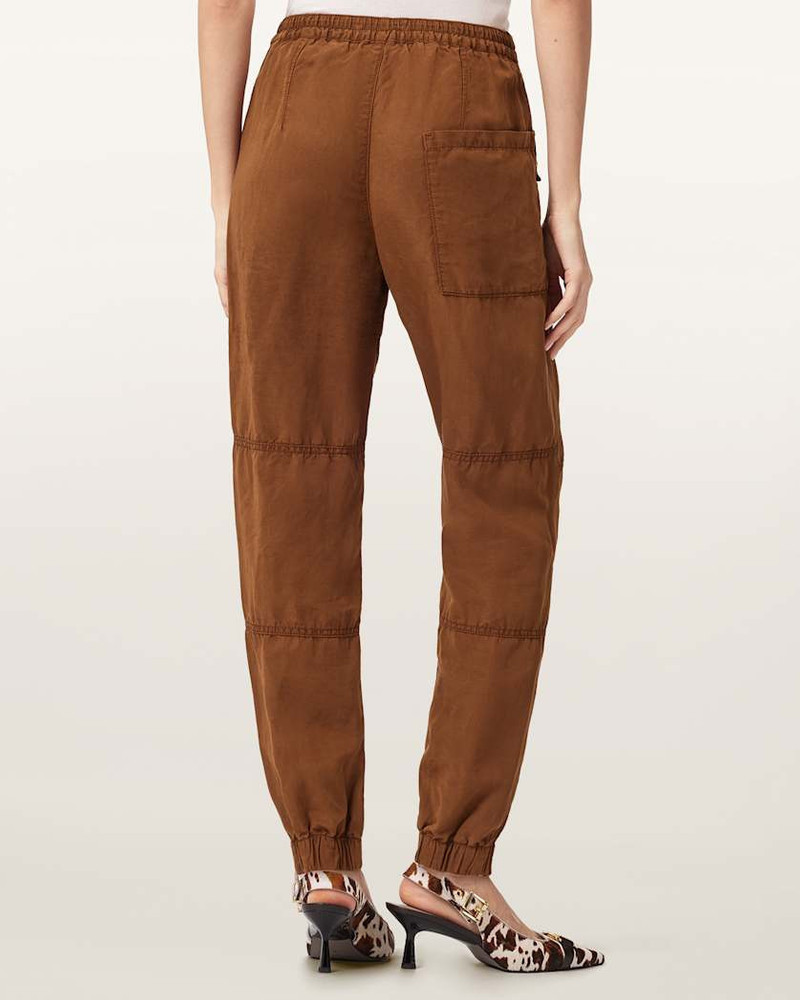VAL CARGO LINEN BLEND PANTS 6