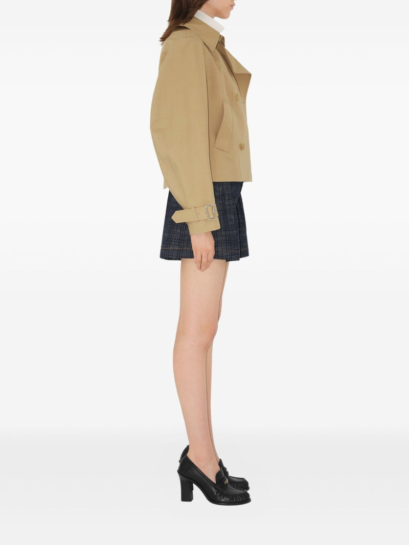 Burberry cropped cotton jacket outlook