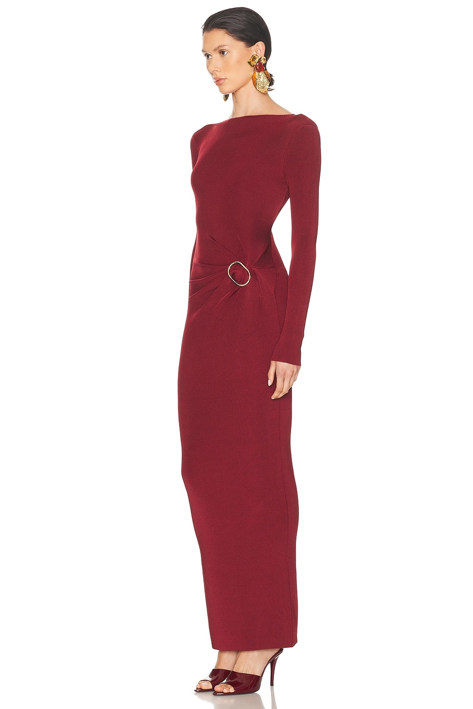 Buckle Maxi Dress - 2