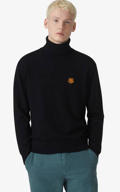 KENZO Tiger Crest roll-neck jumper outlook