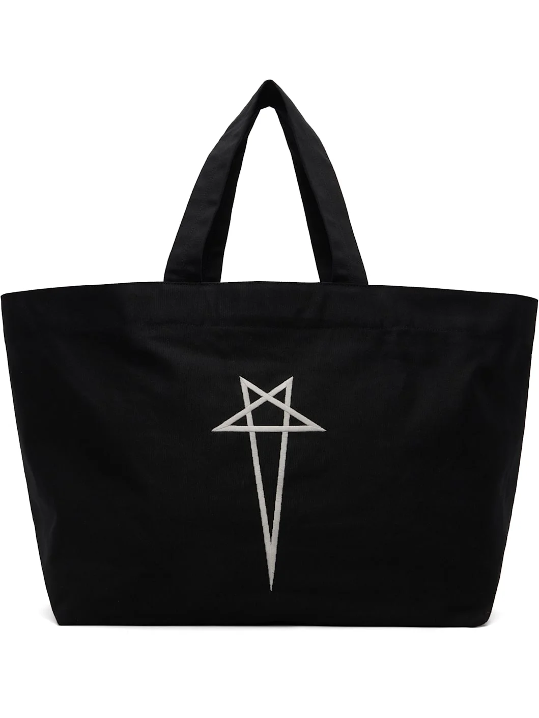 Black Temple Beach Tote - 1