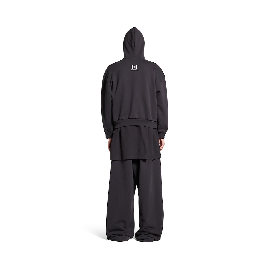 Women's Under Armour® Zip-up Hoodie Regular Fit in Black/white - 5