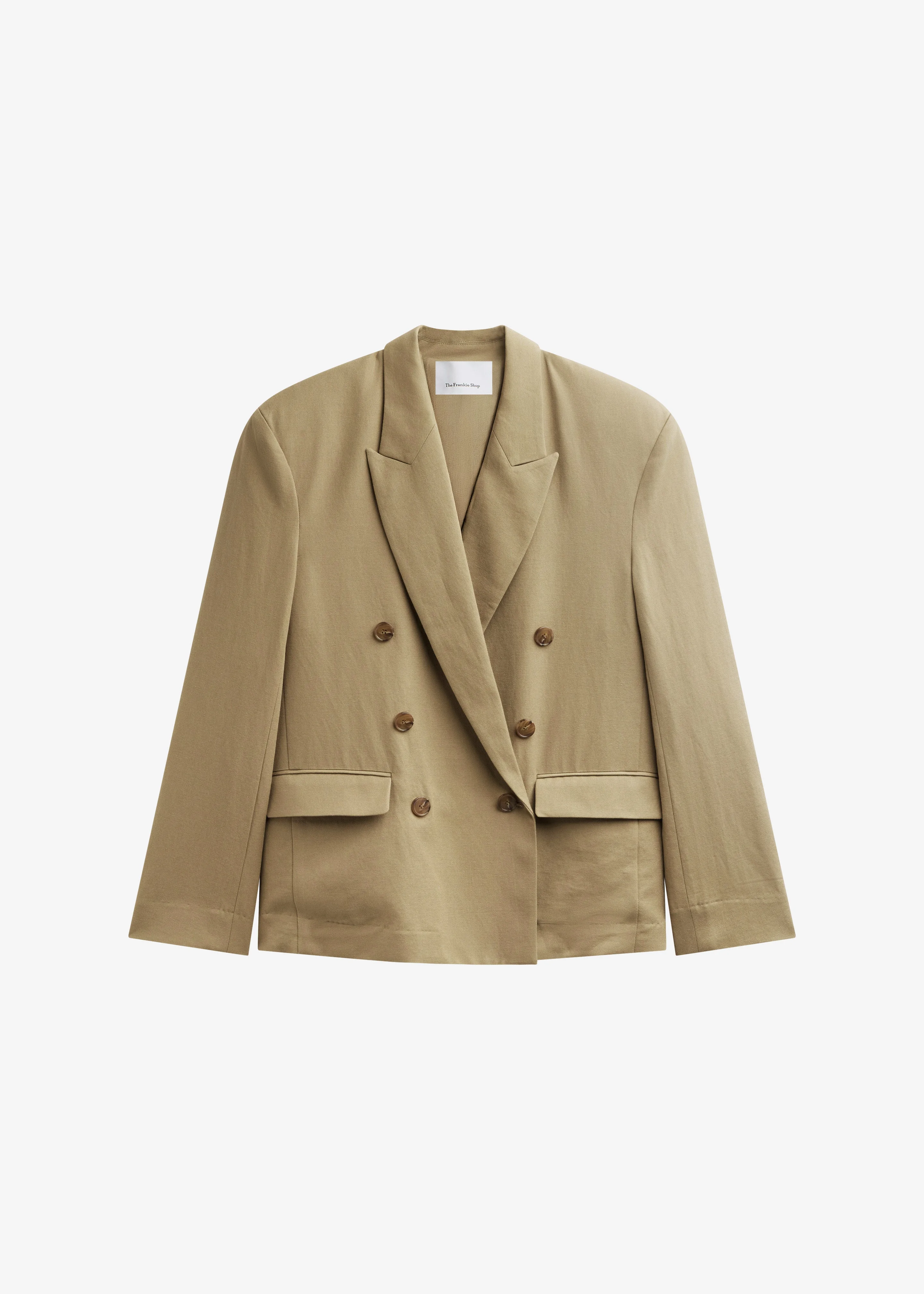 Salerno Linen Blazer - Camel - 1