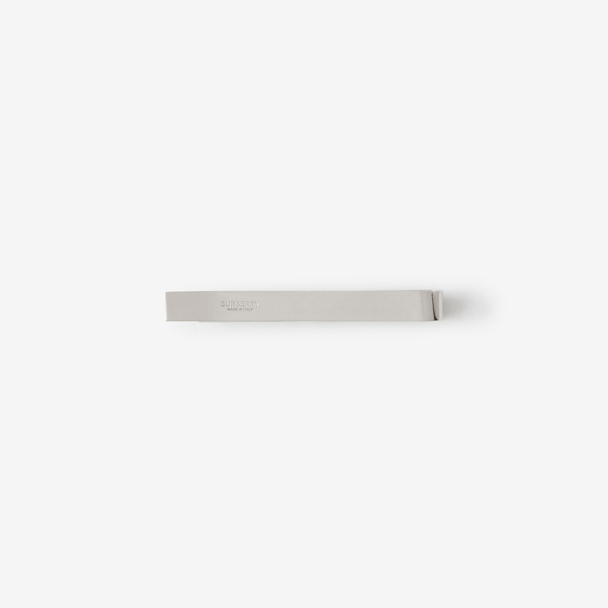 Monogram Motif Palladium-plated Tie Bar - 2
