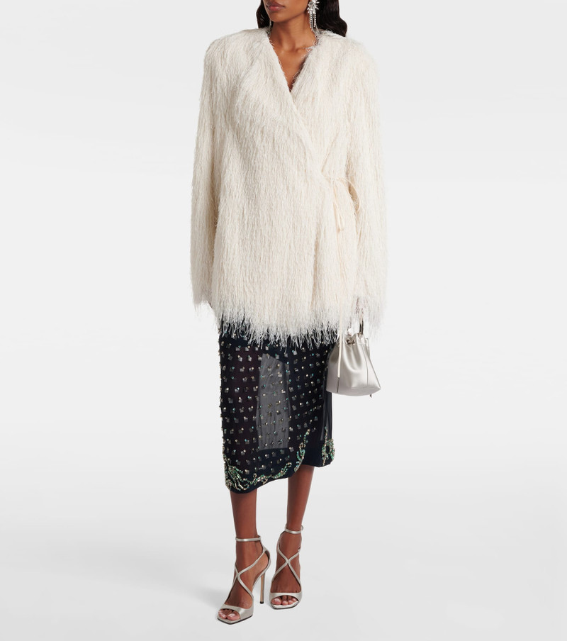 JIMMY CHOO Azia 95 satin sandals outlook