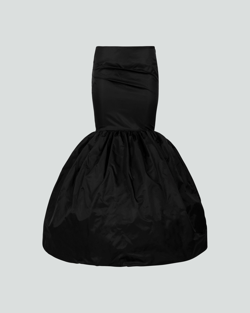 PUFF SKIRT BLACK 1