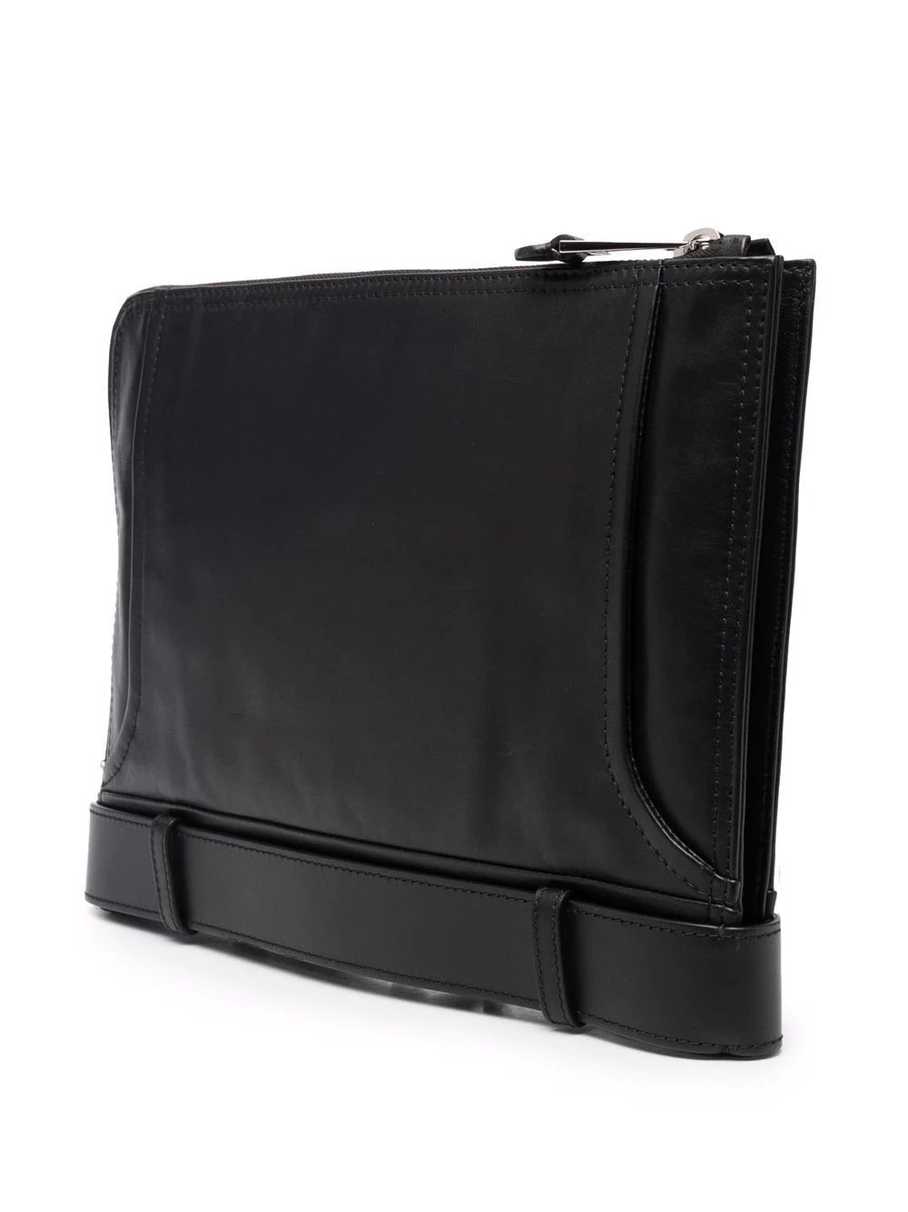 biker-style clutch bag - 3