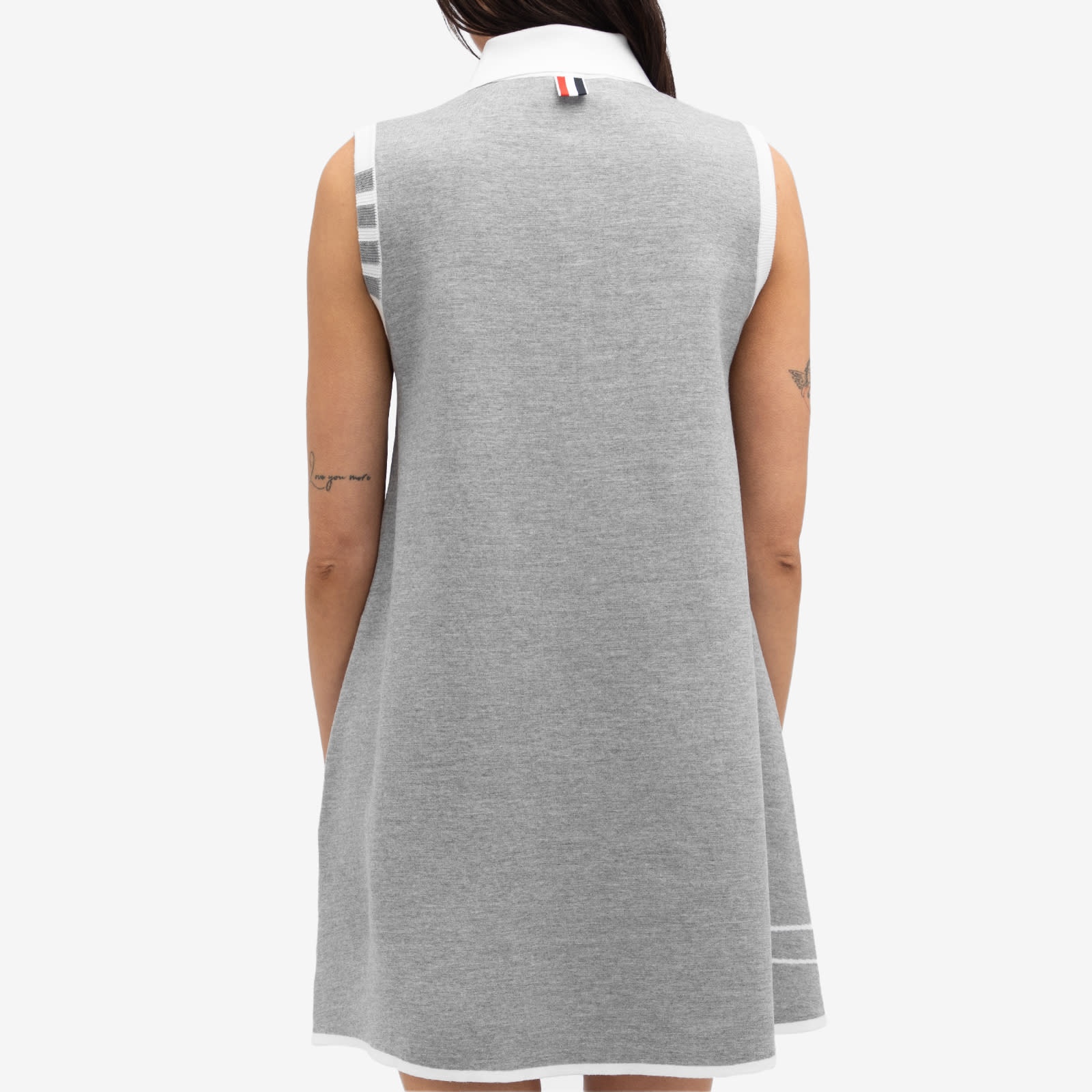 Thom Browne Hector Intarsia Polo Mini Dress - 3