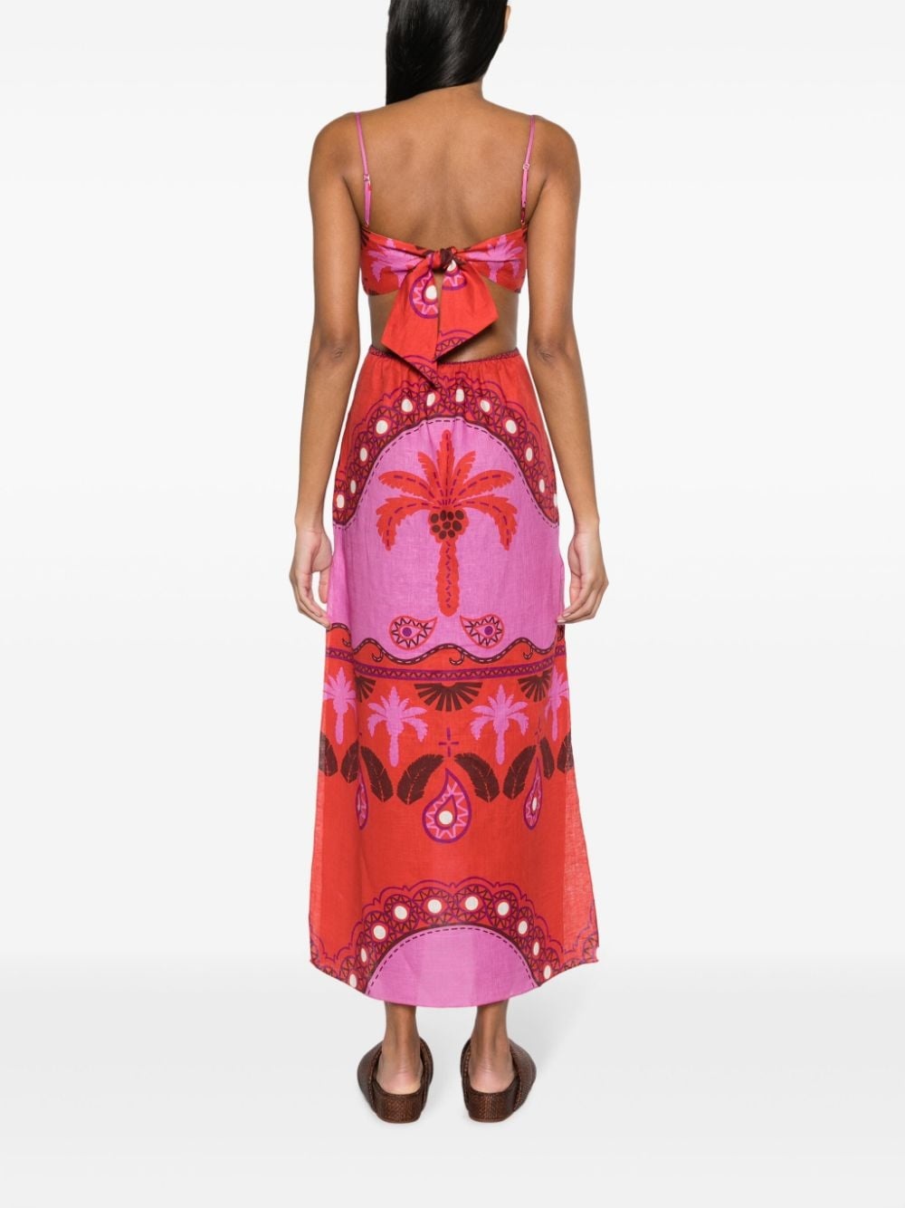 Special Wildness graphic-print maxi dress - 4