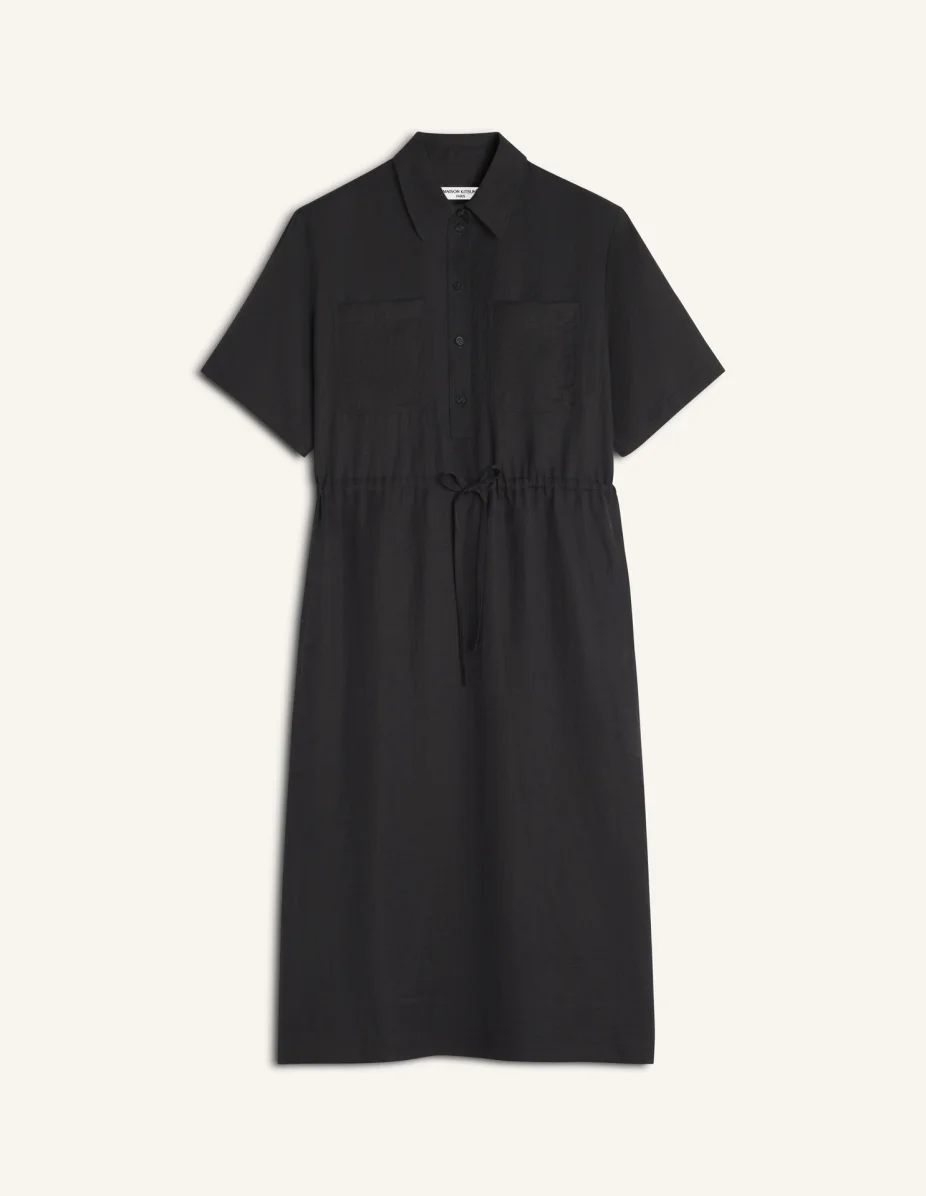 MIDI SHIRT DRESS - 1