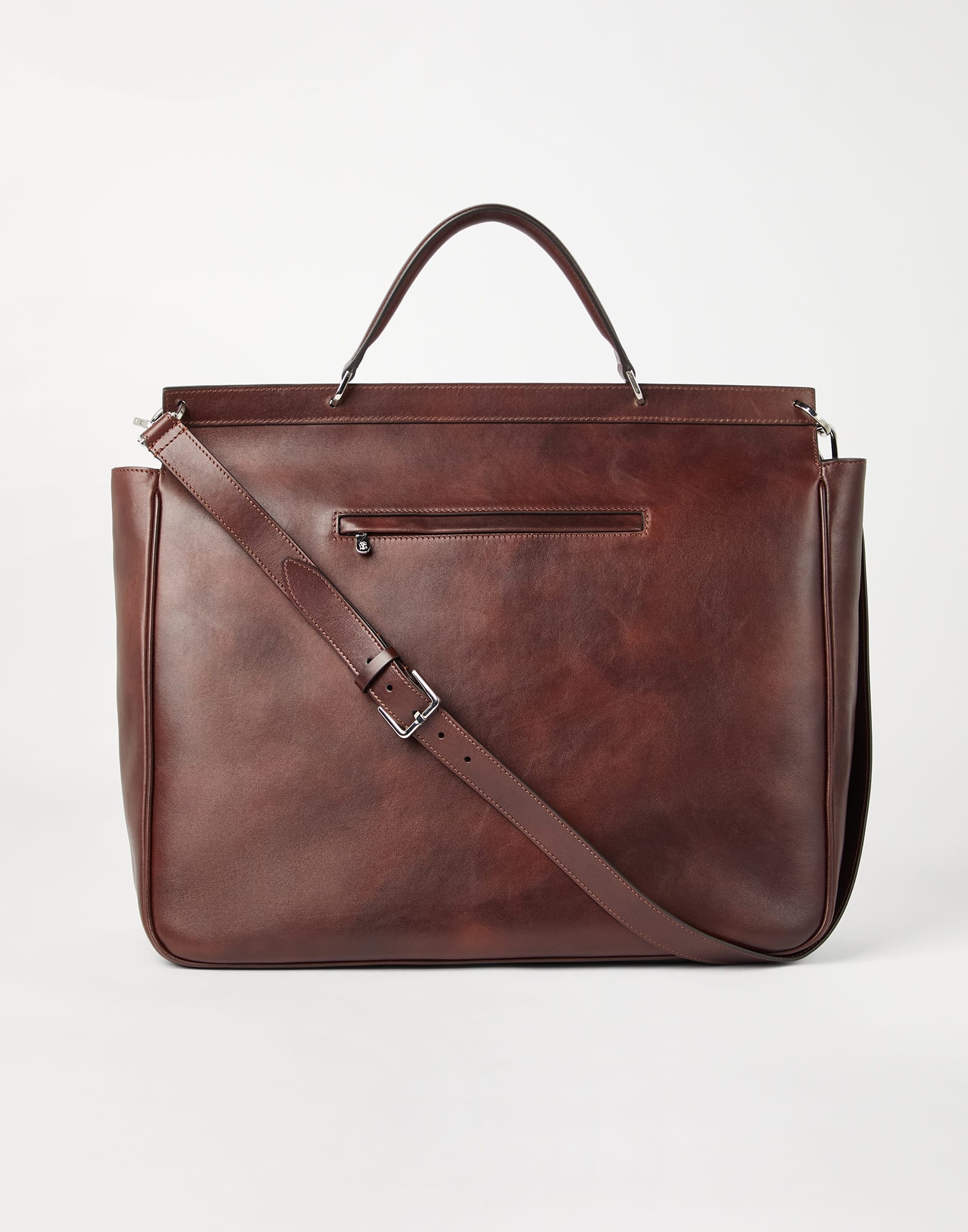 Calfskin casual briefcase - 2