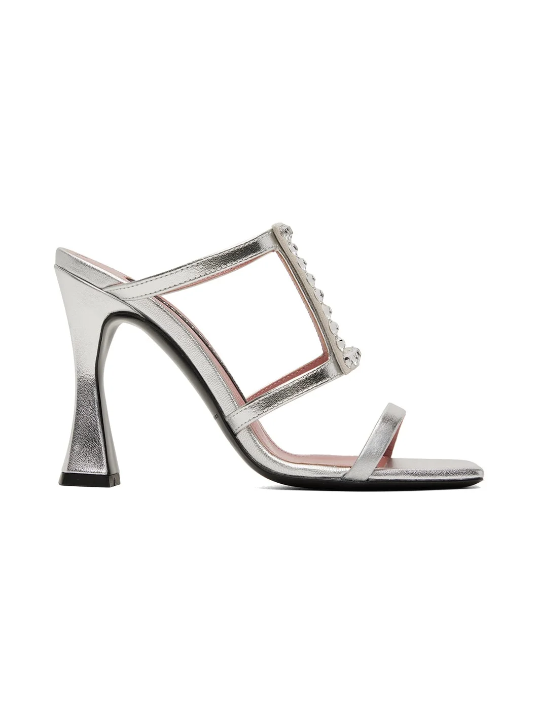 Silver Hoya Heeled Sandals - 1