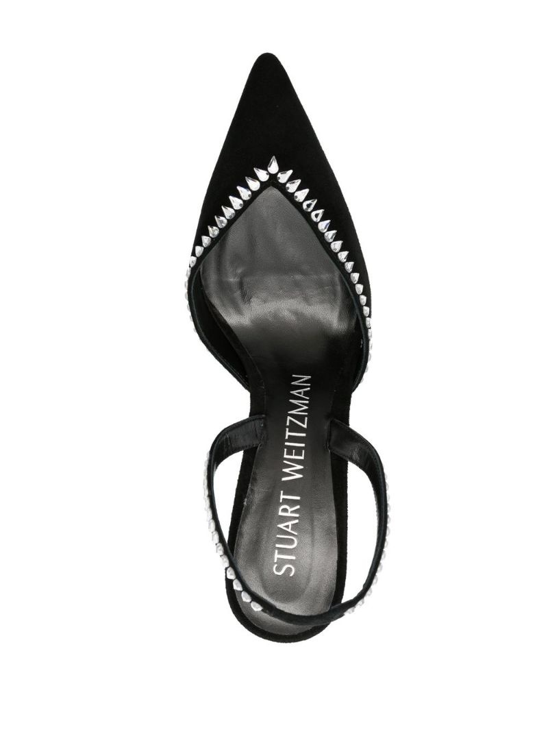 gem-detail 105mm pointed pumps - 4