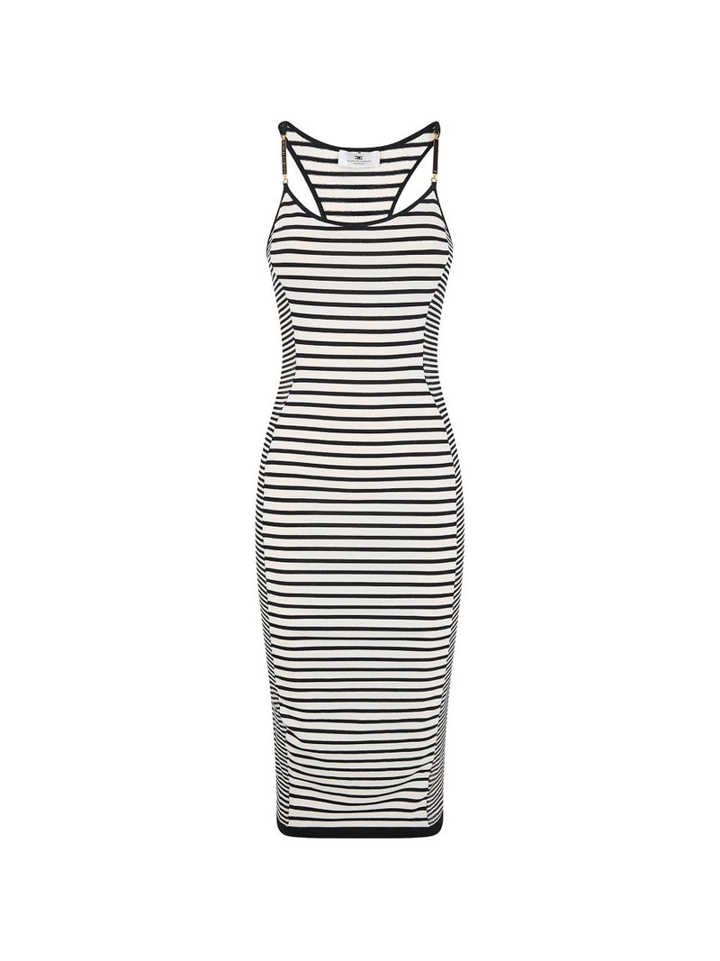 striped midi dress 1