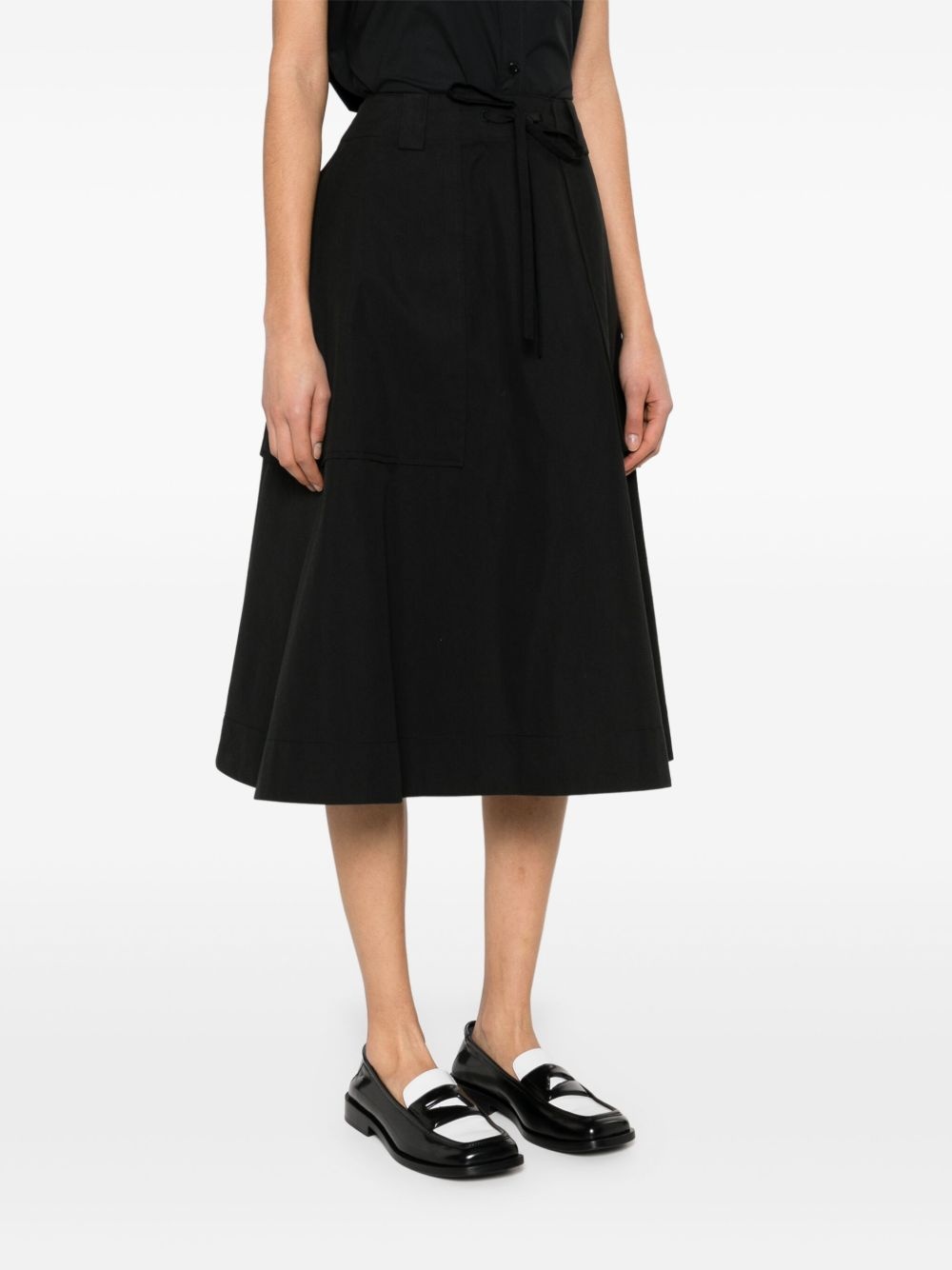 A-line midi skirt - 3
