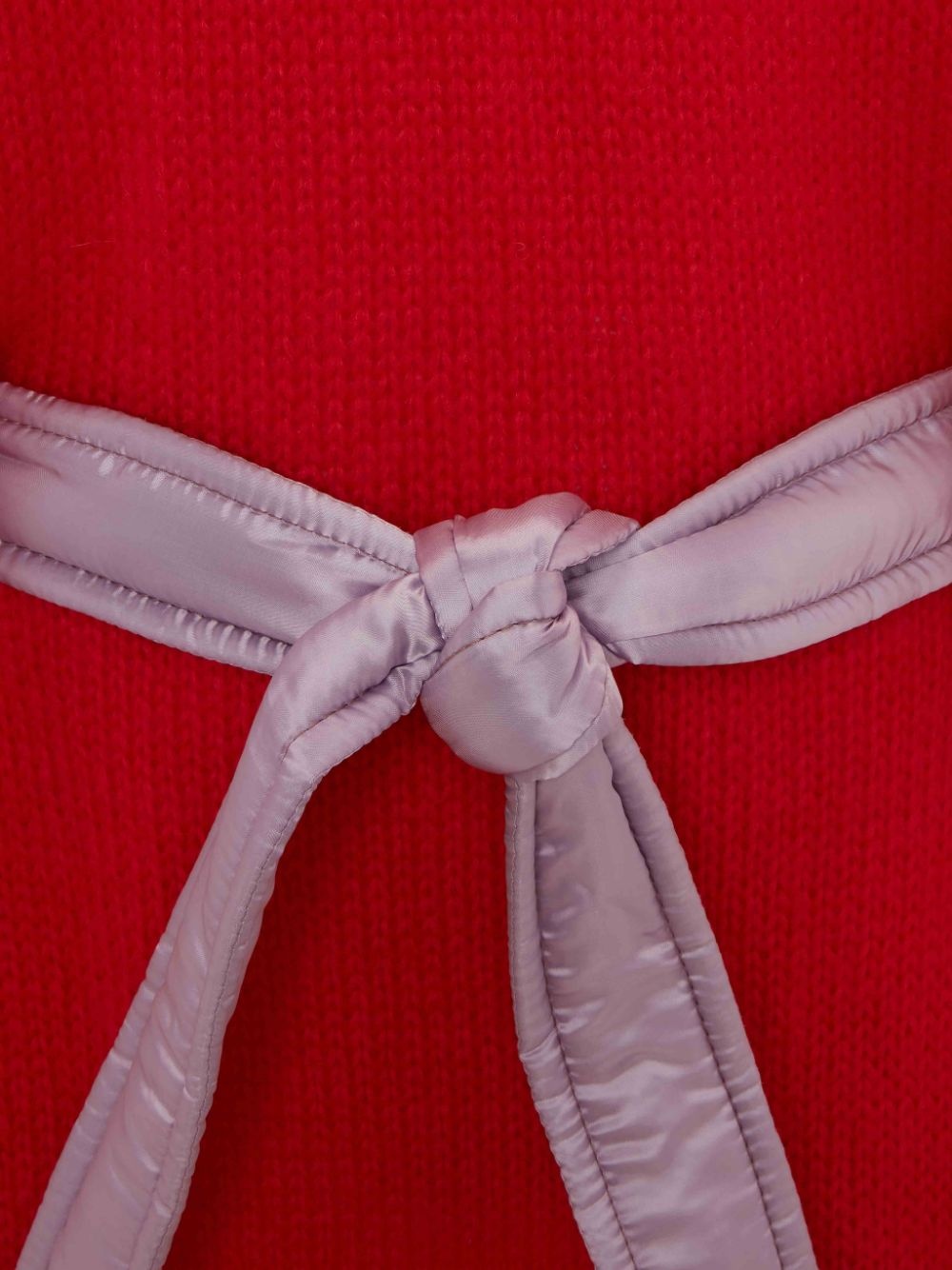 TIED LONG CREWNECK JUMPER - 5