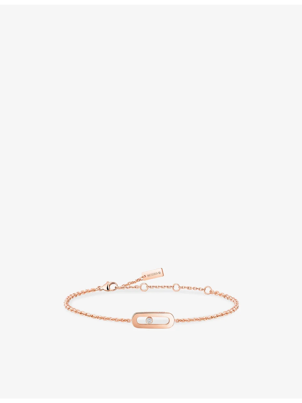 Move Uno 18ct Gold And 0.02ct Diamond Bracelet - 1