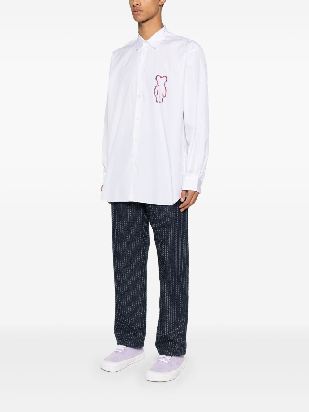 x Medicom Toy logo-print shirt - 3