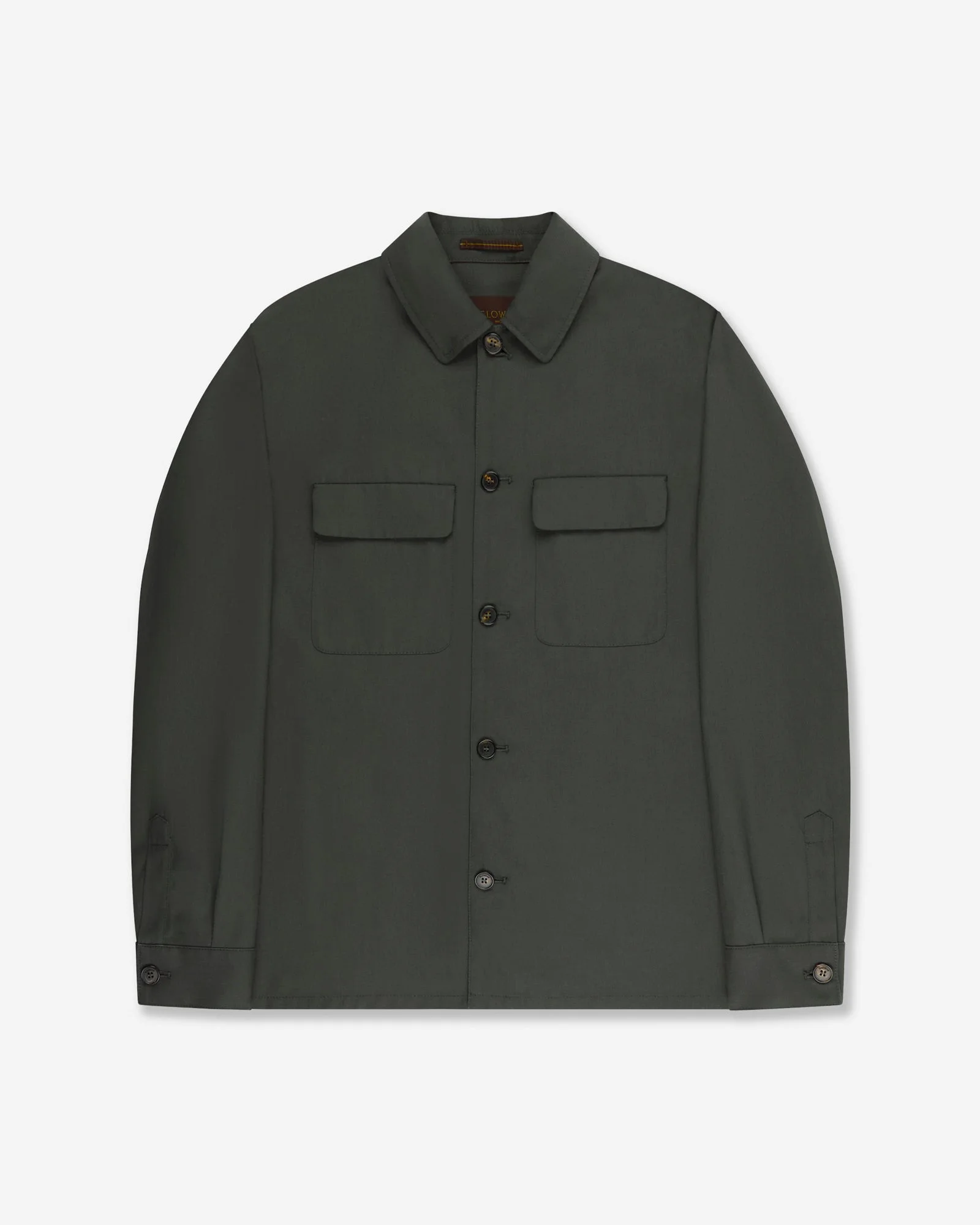 Cotton crepe overshirt - 1
