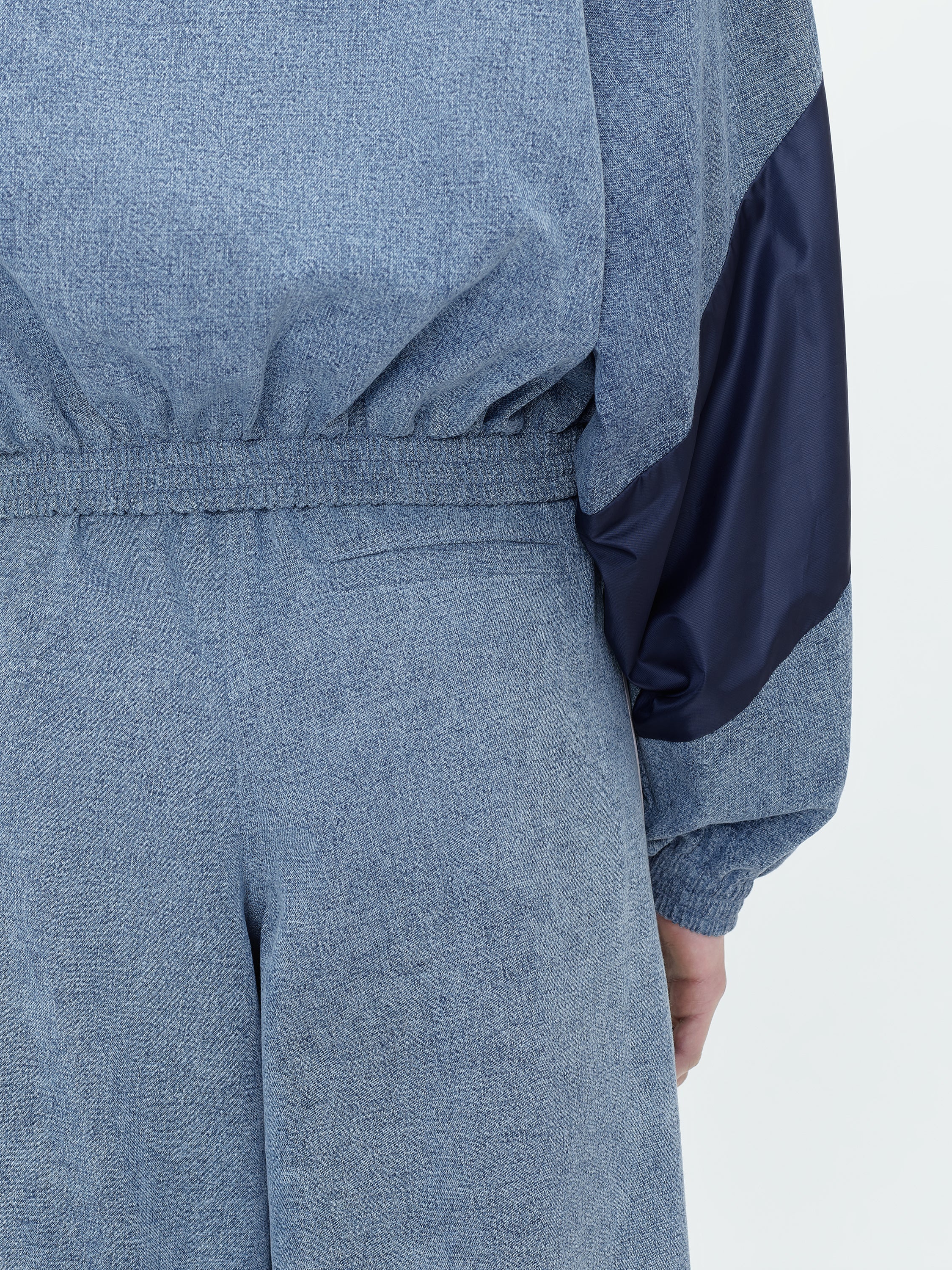 M.A. CHAMBRAY TRACK PANTS - 8