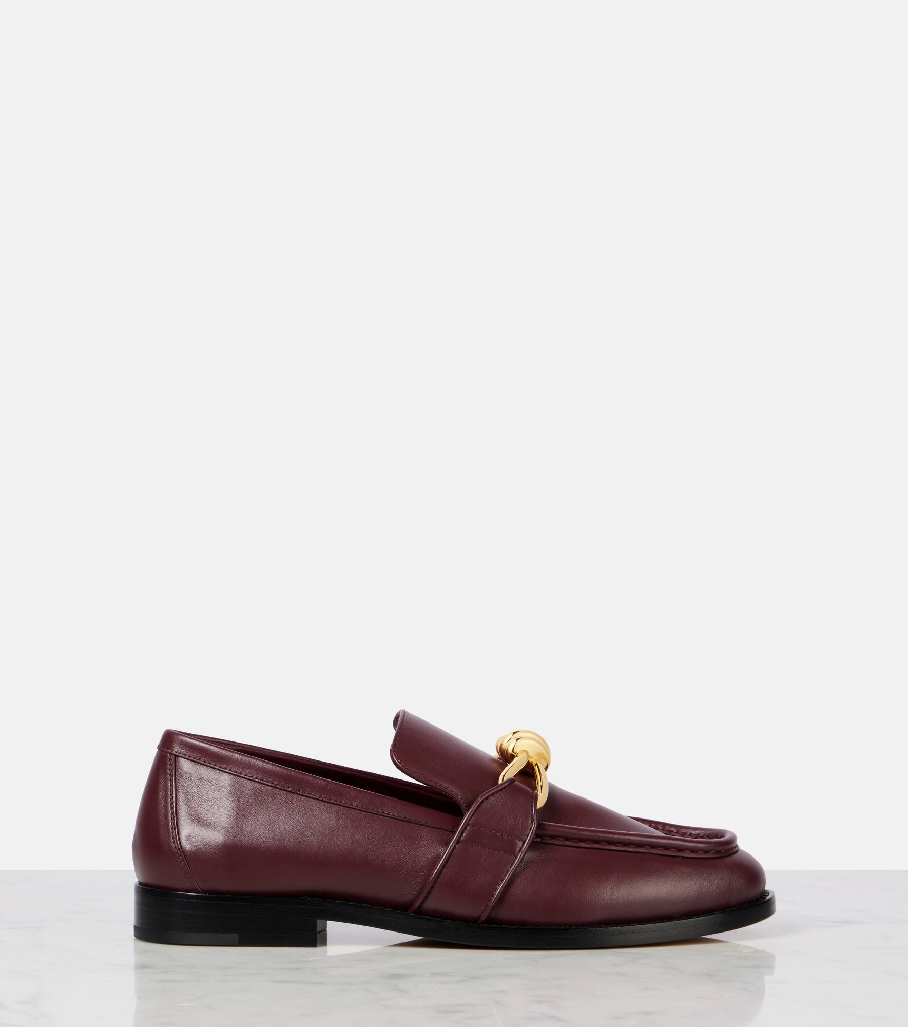Astaire Knot leather loafers - 4