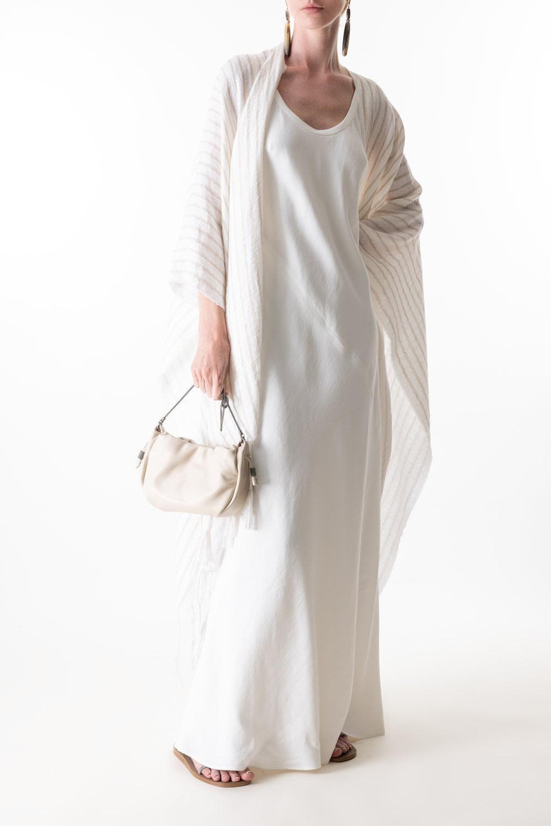 Brunello Cucinelli Double Striped Scarf outlook