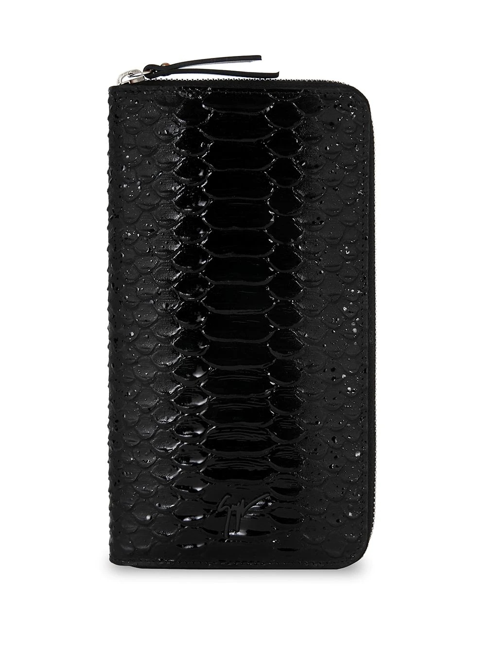 Samuel crocodile-effect wallet - 1