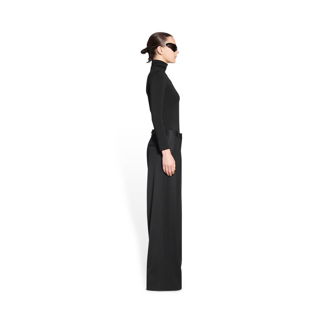 Loose Pants in Black - 3
