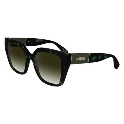 Longchamp Sunglasses Green Havana - OTHER outlook