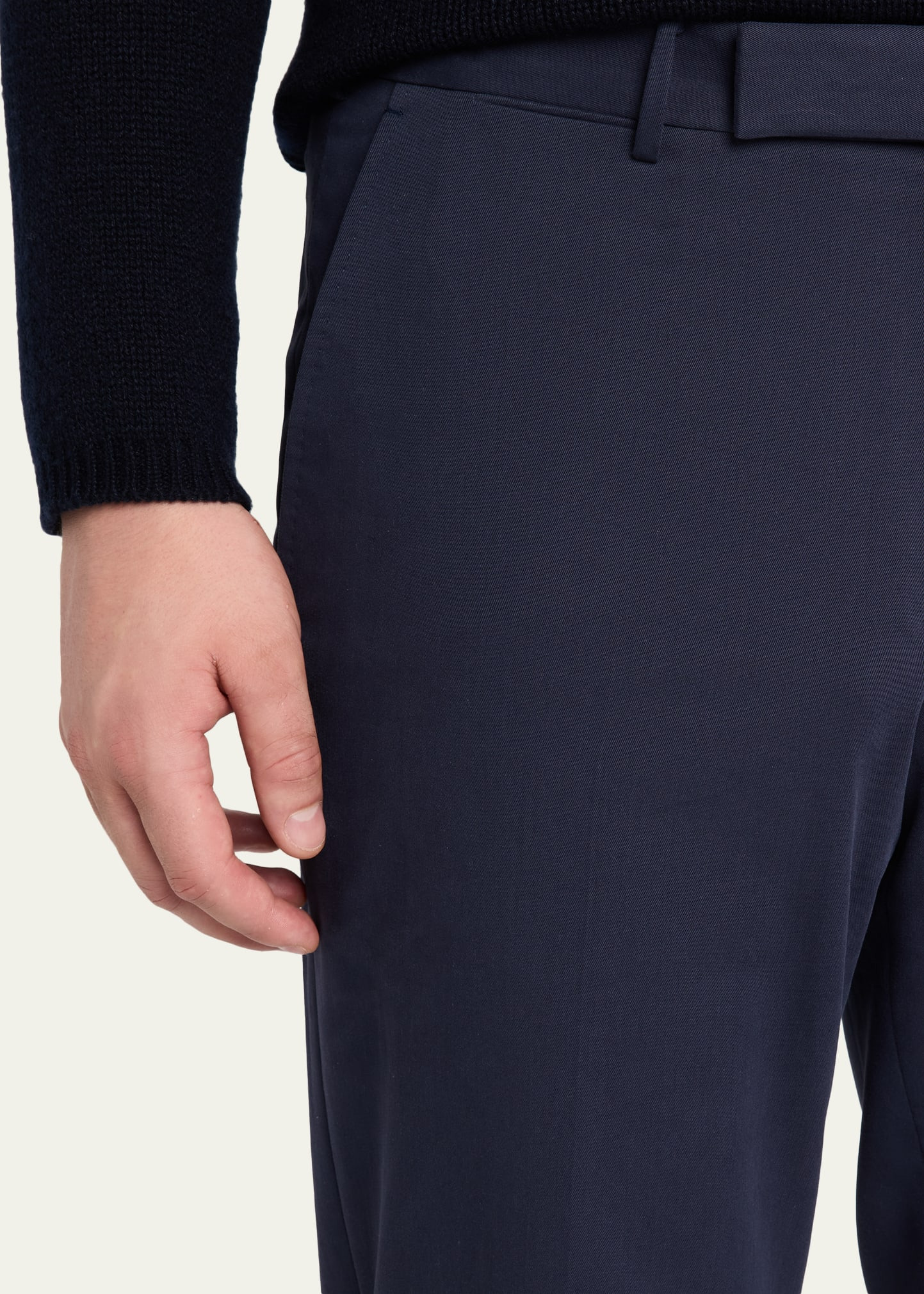 Men's CashCo Slim Flat-Front Trousers - 5