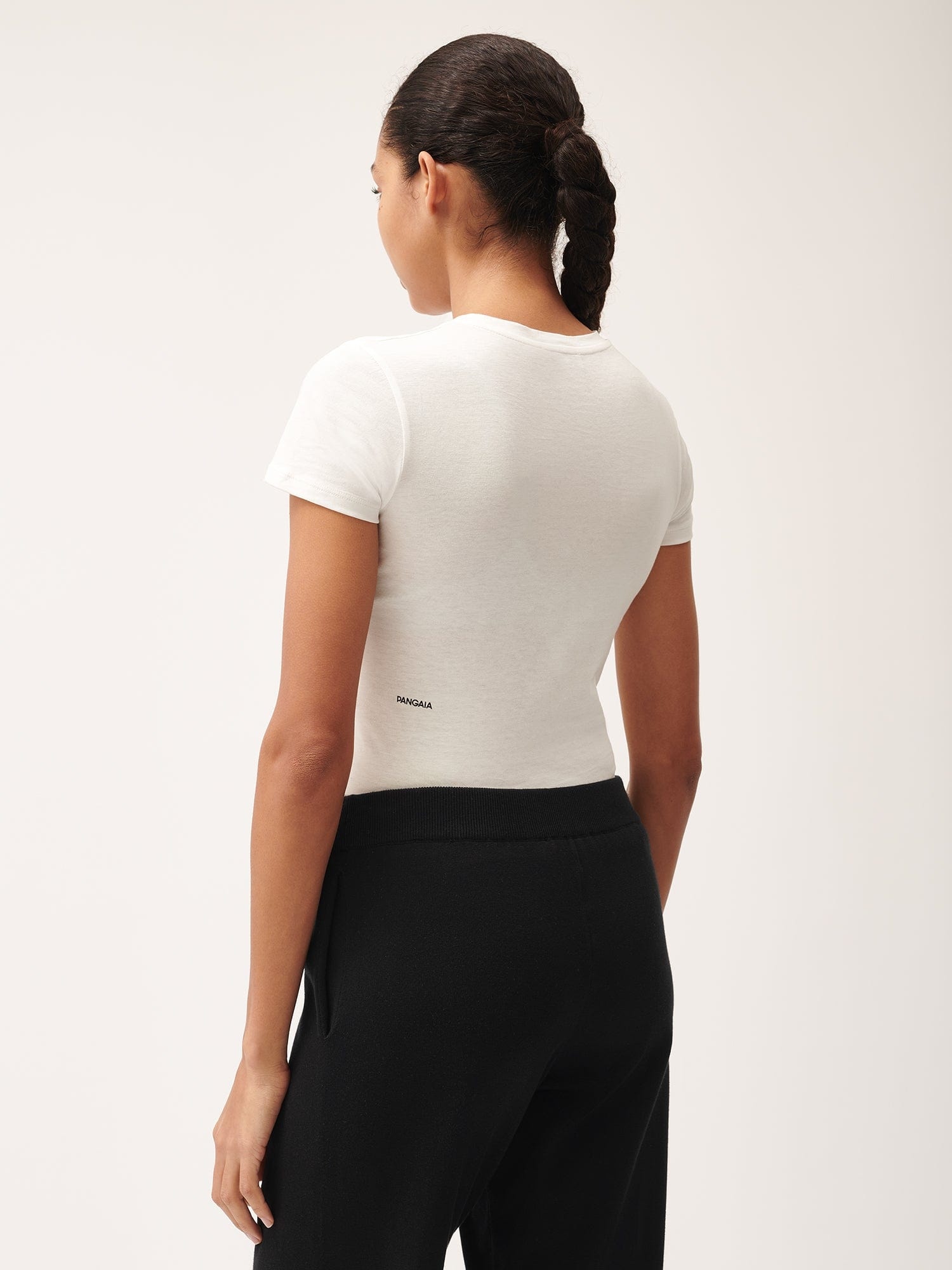 Women's 365 Cotton-Stretch T-shirt - Off-White - 3