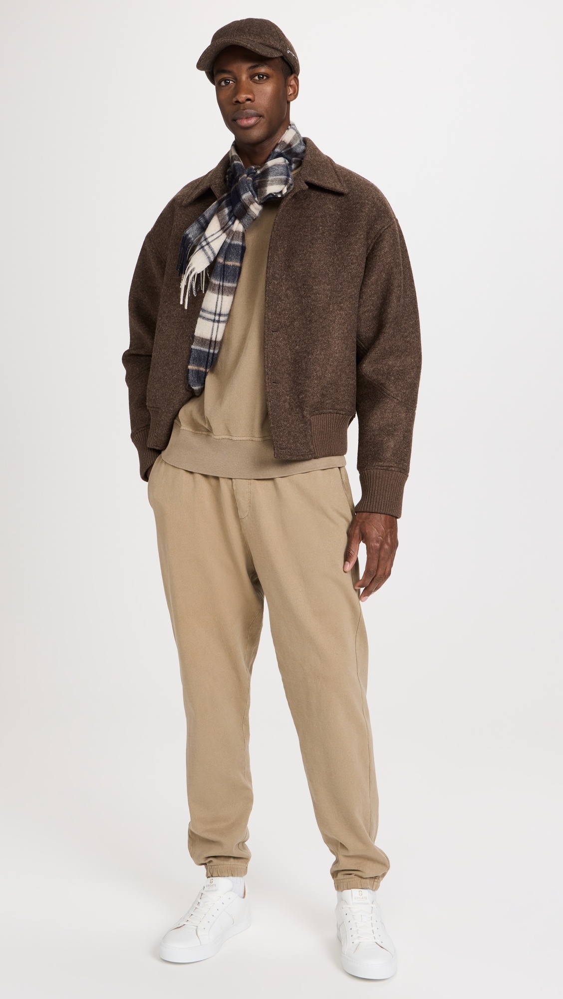 Barbour Wool Cashmere Tartan Scarf - 5
