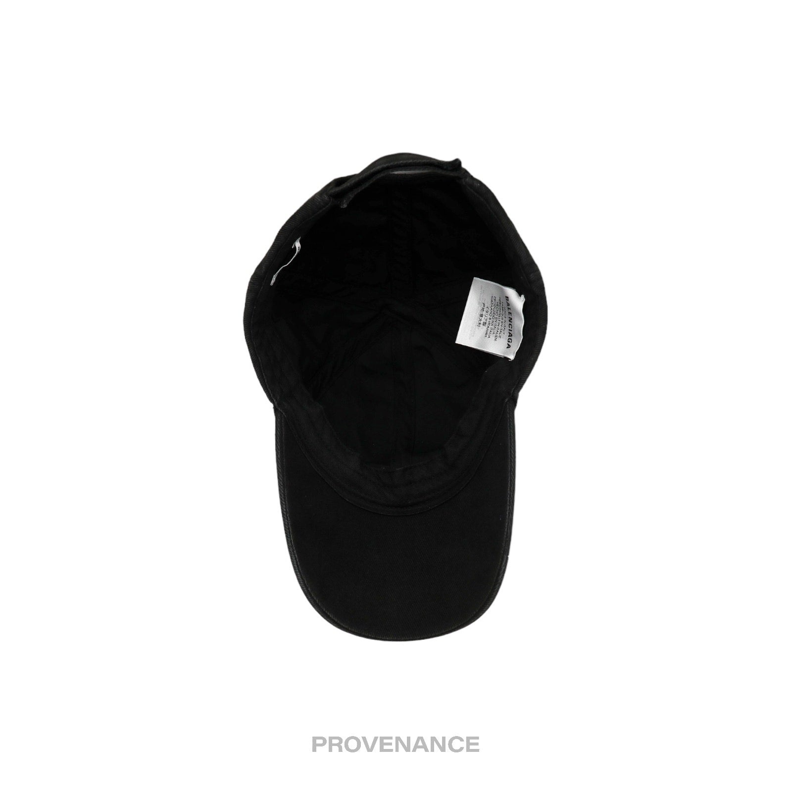 Balenciaga WFP World Food Programme Cap - Washed Black - 7