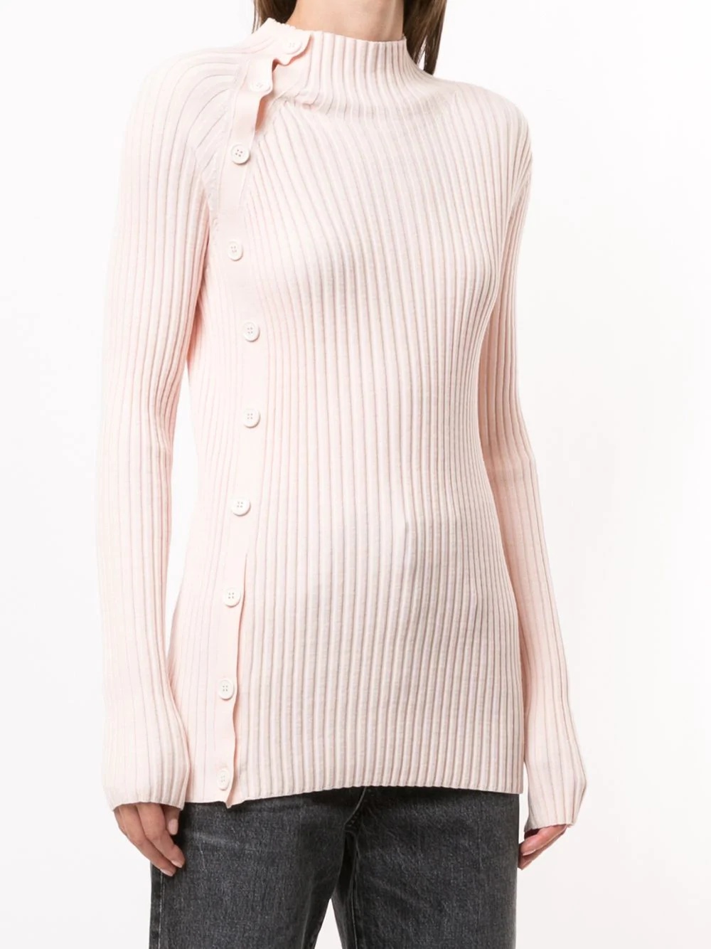 rib-knit jumper - 3