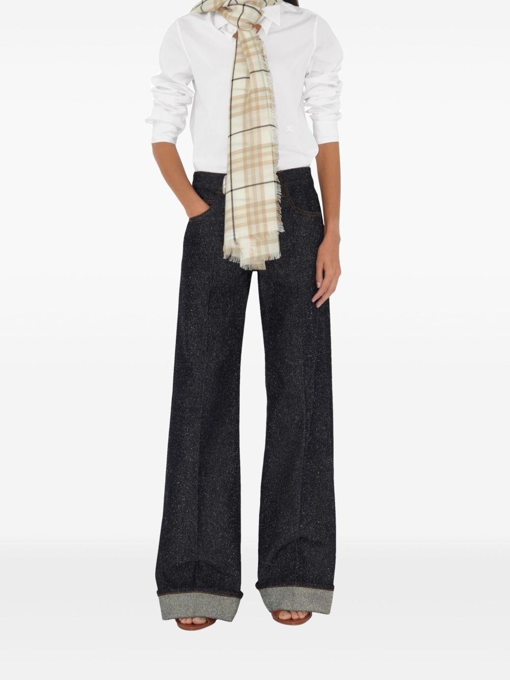 checked scarf - 4