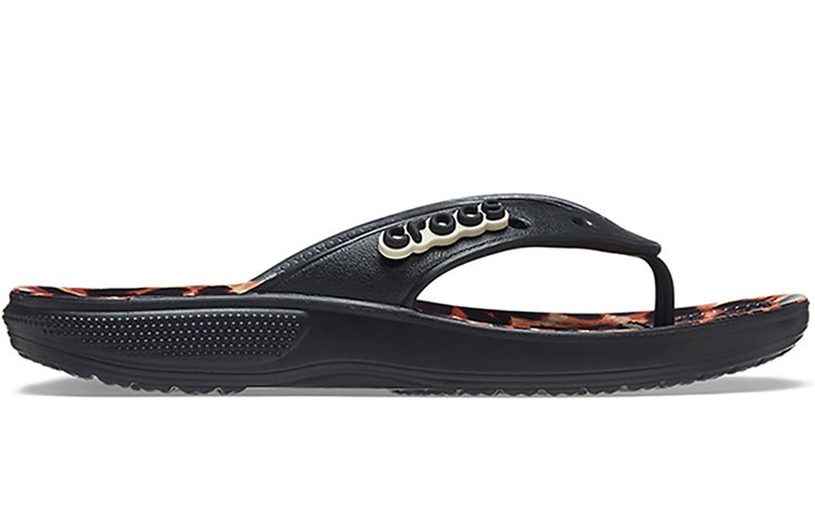 Crocs Classic animal Flip-Flops Unisex Leopard print 'Black Leopard' 207872-0CU - 3