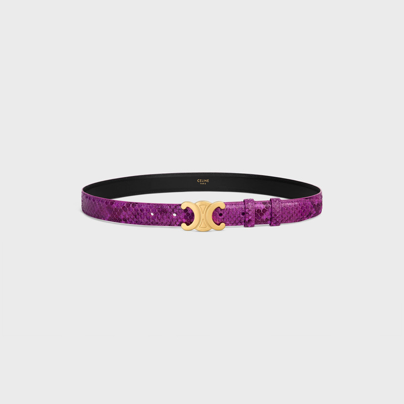 Triomphe Belt 25MM IN PYTHON 1