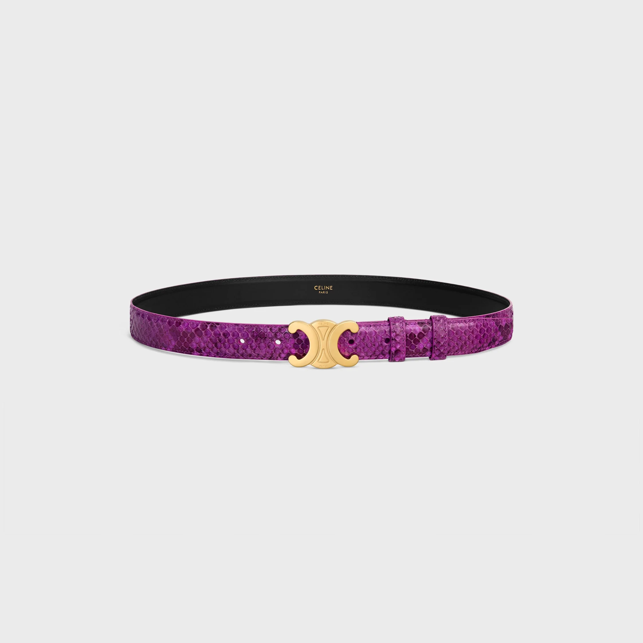 Triomphe Belt 25MM IN PYTHON - 1