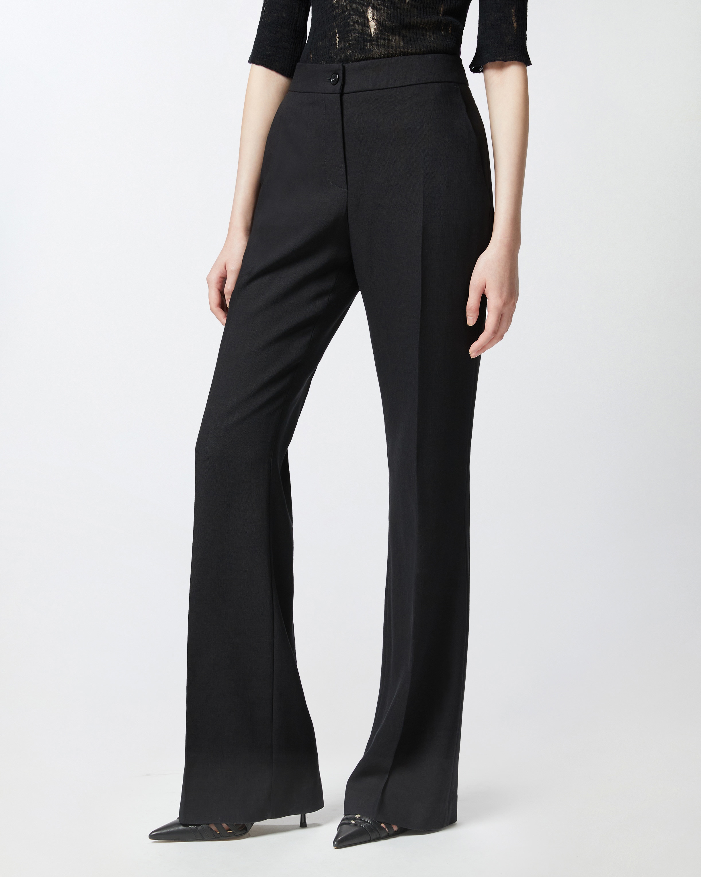 FLARED SUIT TROUSERS - 3