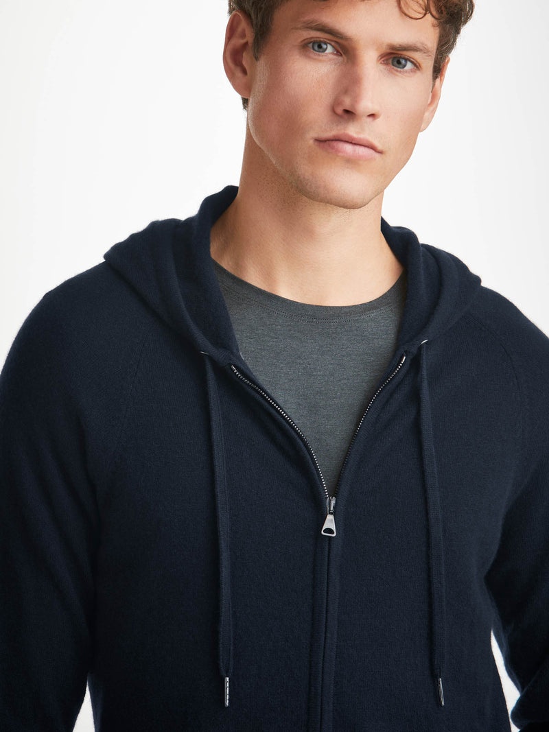Men's Hoodie Finley Cashmere Navy - 8