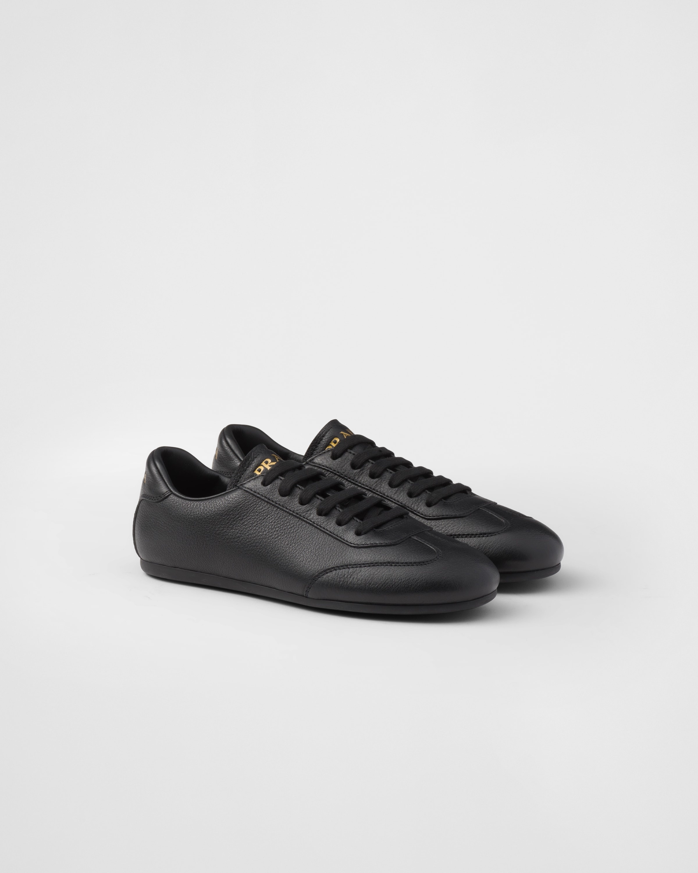 スニーカー PRADA DEER LEATHER SNEAKERS Prada Lane Deer Leather Sneakers | Saks Fifth Avenue